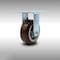 Service Caster 5 Inch Stainless Steel Polyurethane Wheel Rigid Caster with Ball Bearing SCC SCC-SS30R520-PPUB - alternate 1